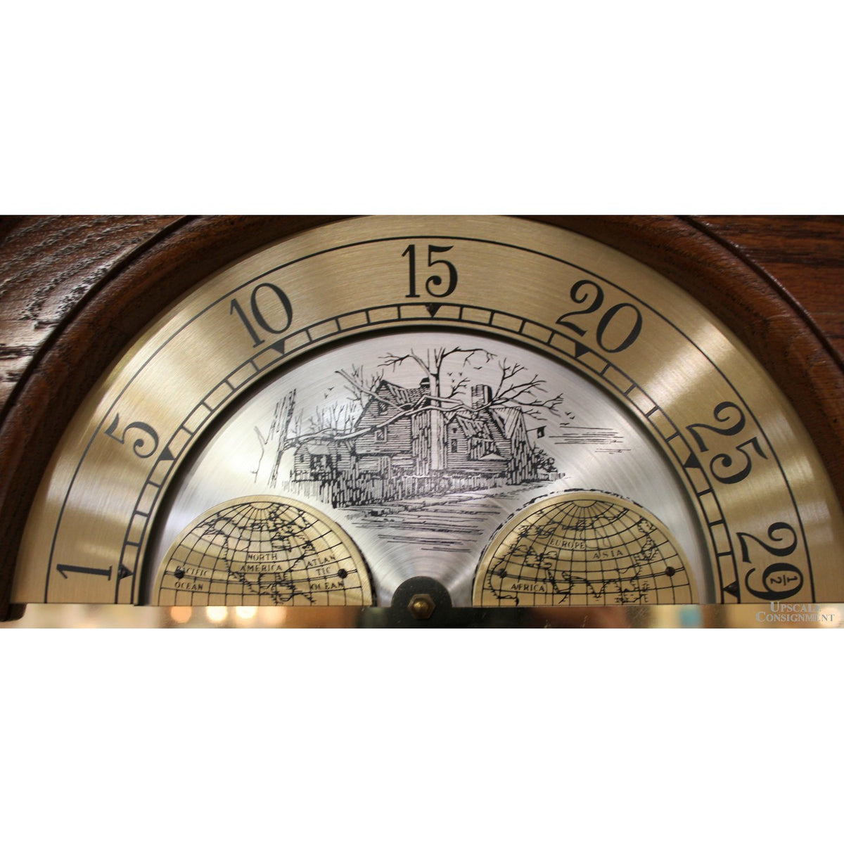 Ridgeway Oak Grandfather Clock