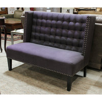 Home Meridian Int'l. Plum Settee