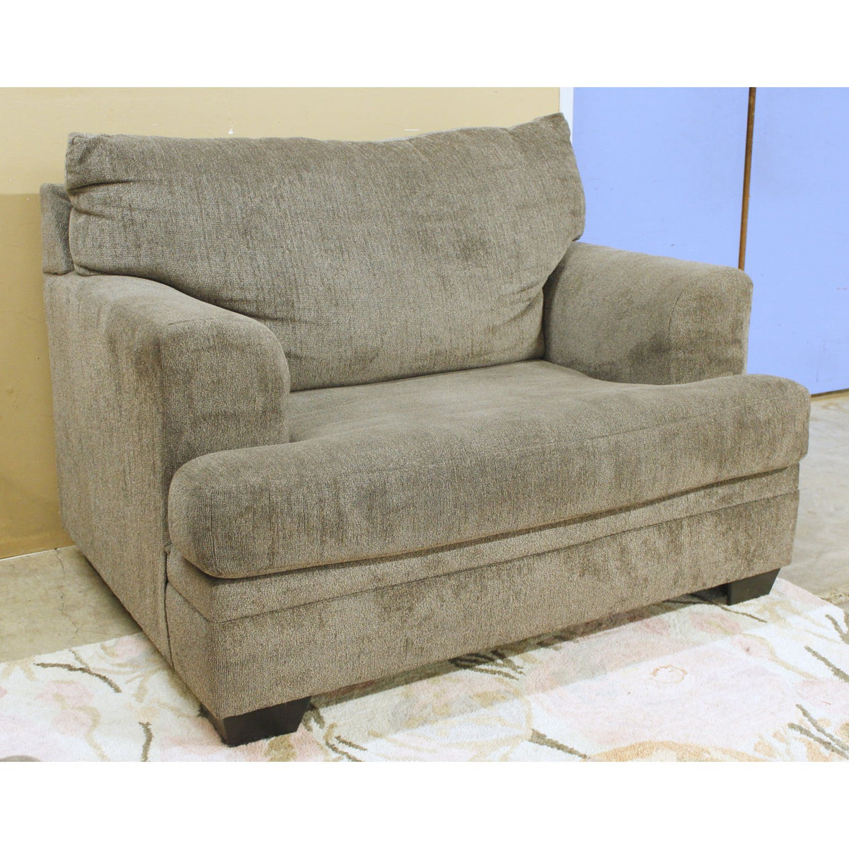 Ashley Gray Oversize Club Chair