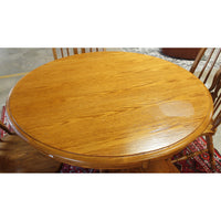 H.W. Hull Oak Dining Table w/4 Chairs