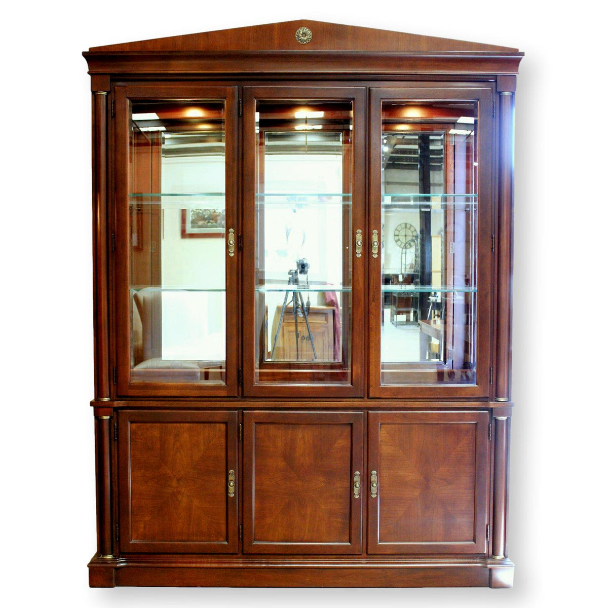 Ethan Allen 'Sable' China Cabinet