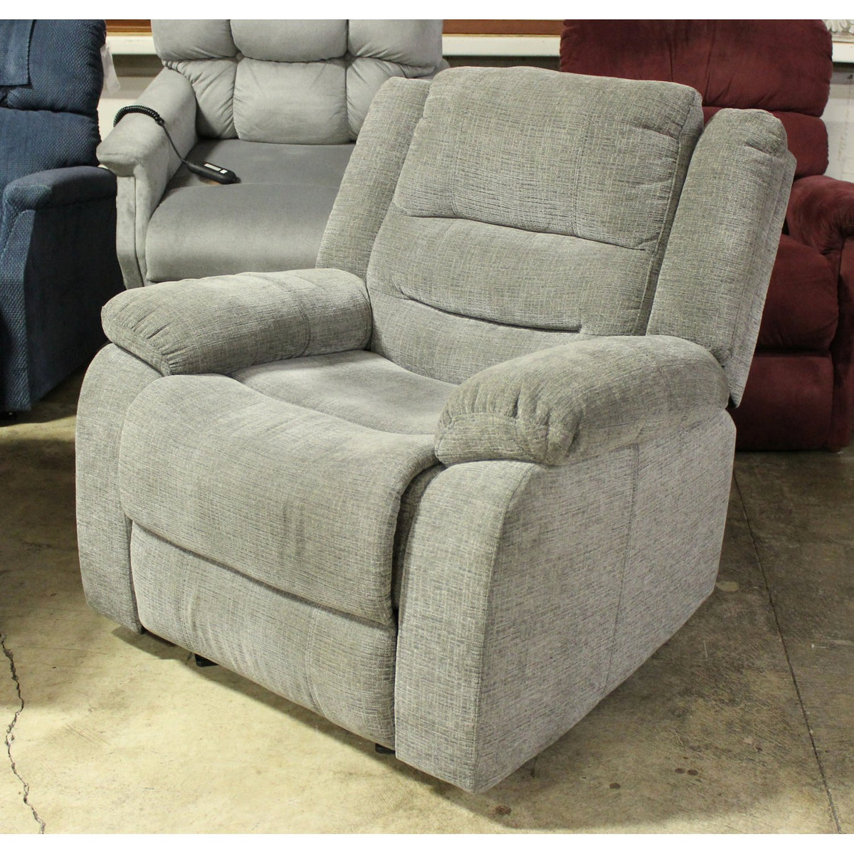 Porter Designs Gray Rocking Recliner