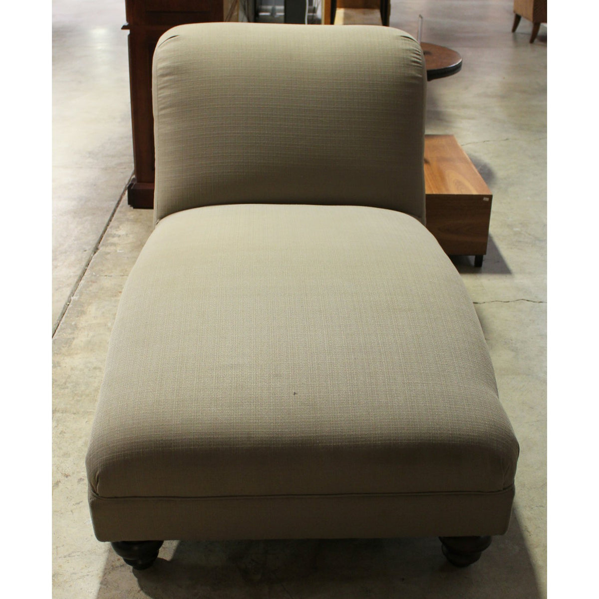 Taupe Chaise Lounge