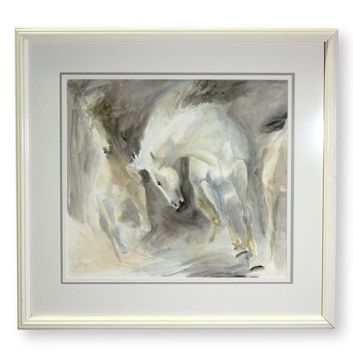 Framed Artwork - Horses
