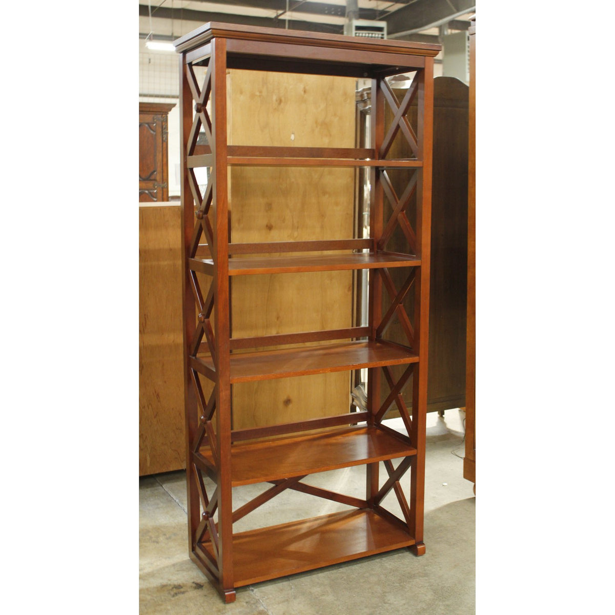 Etagere w/"X" Sides