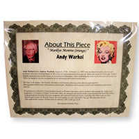 "Marilyn Monroe (Orange)" by Andy Worhol