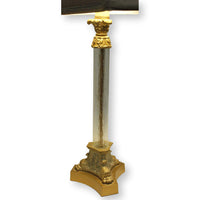 Seeded Glass Table Lamp