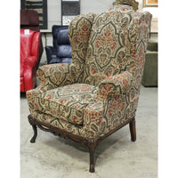 Henredon Tapestry Wingback Chair
