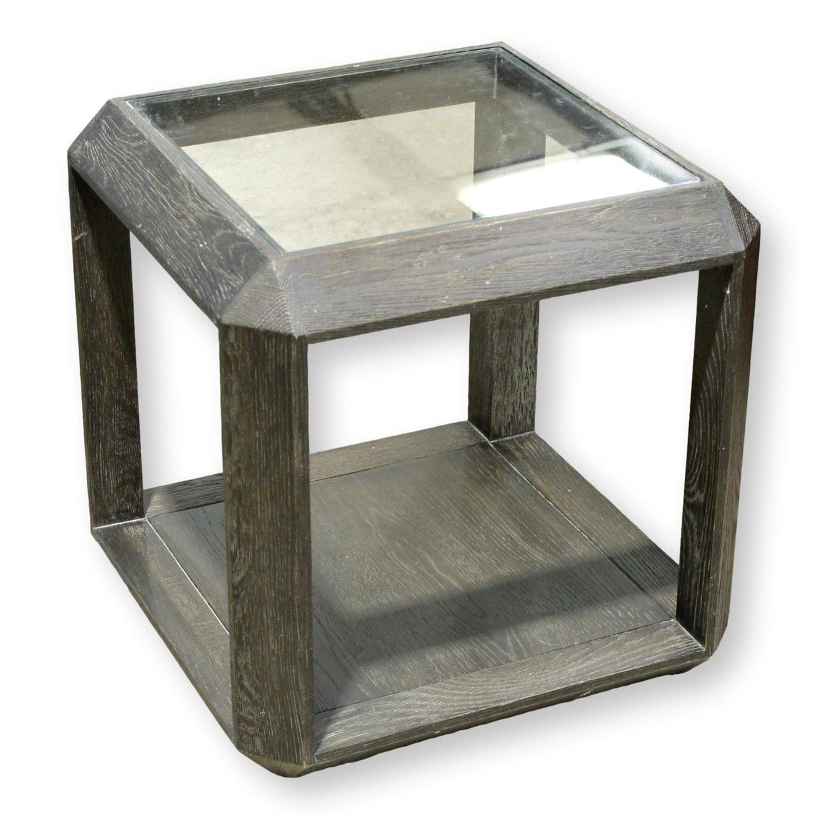 Restoration Hardware 'Grand Framed' Square Side Table