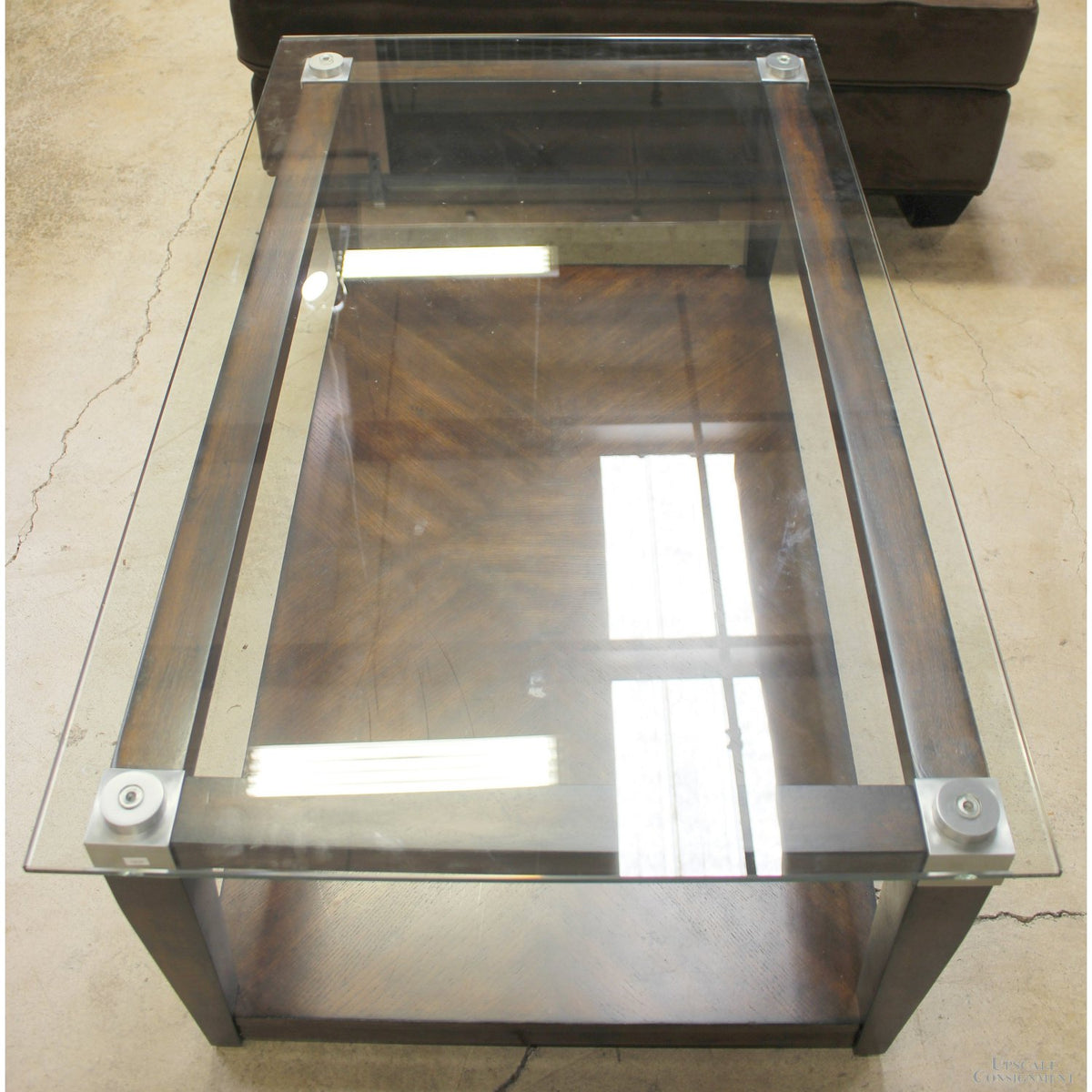 Glass Top Coffee Table