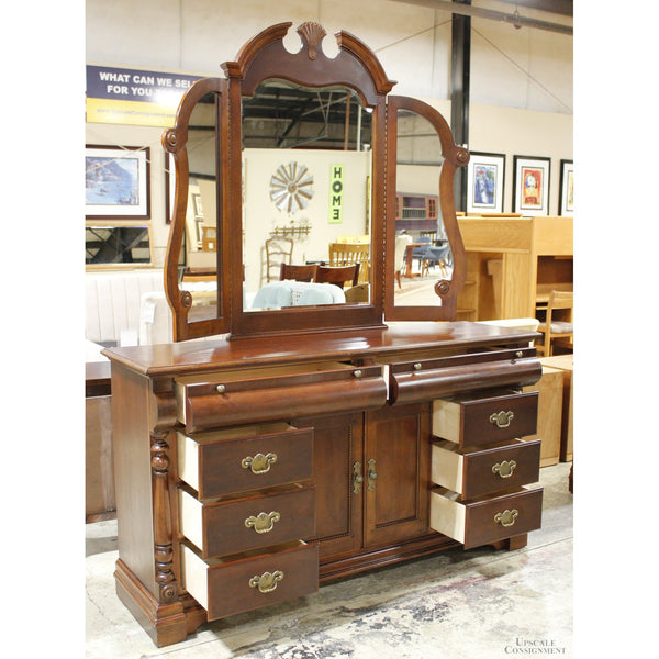 Universal Furniture Triple Dresser w/Mirror