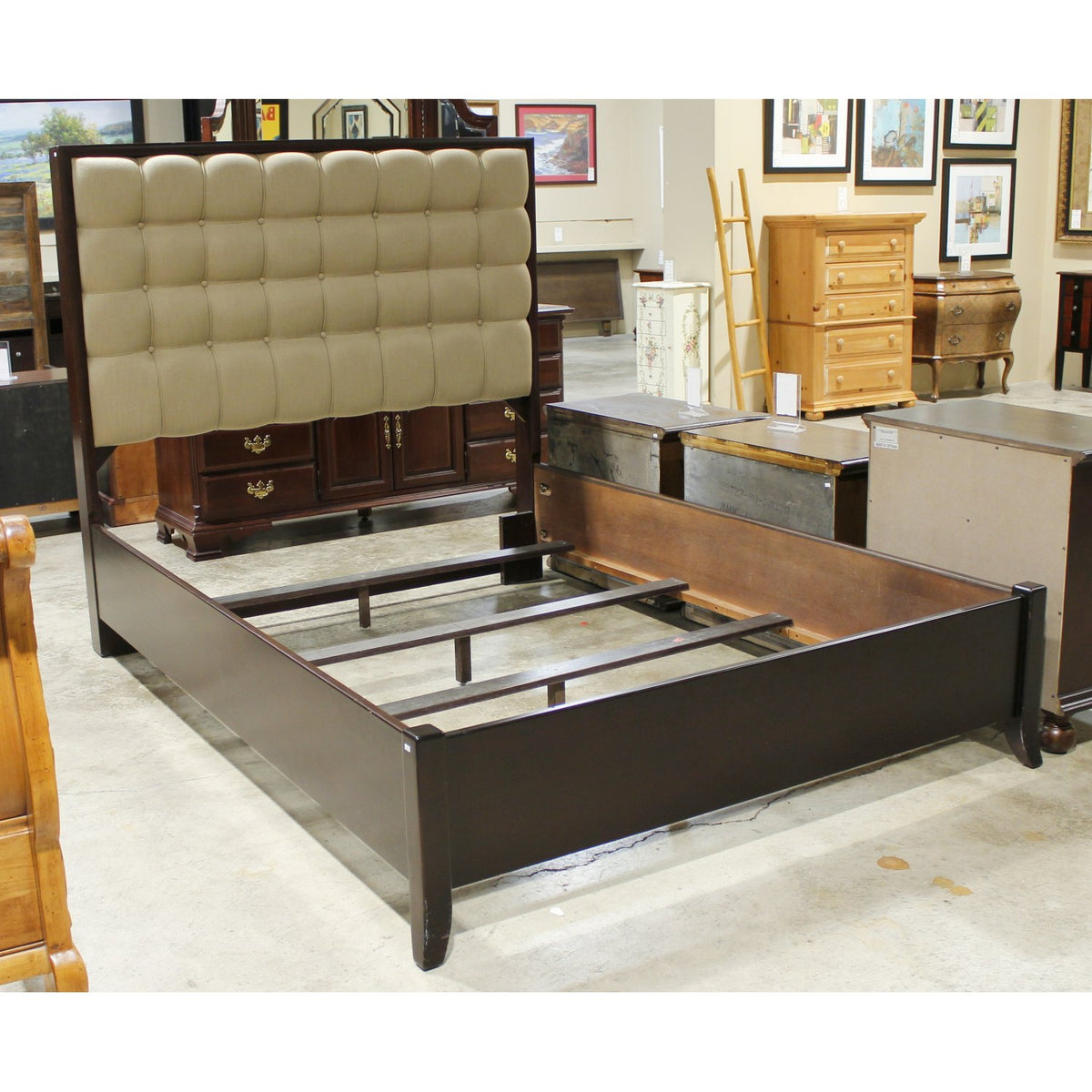 Stanley Furniture Upholstered Queen Bed