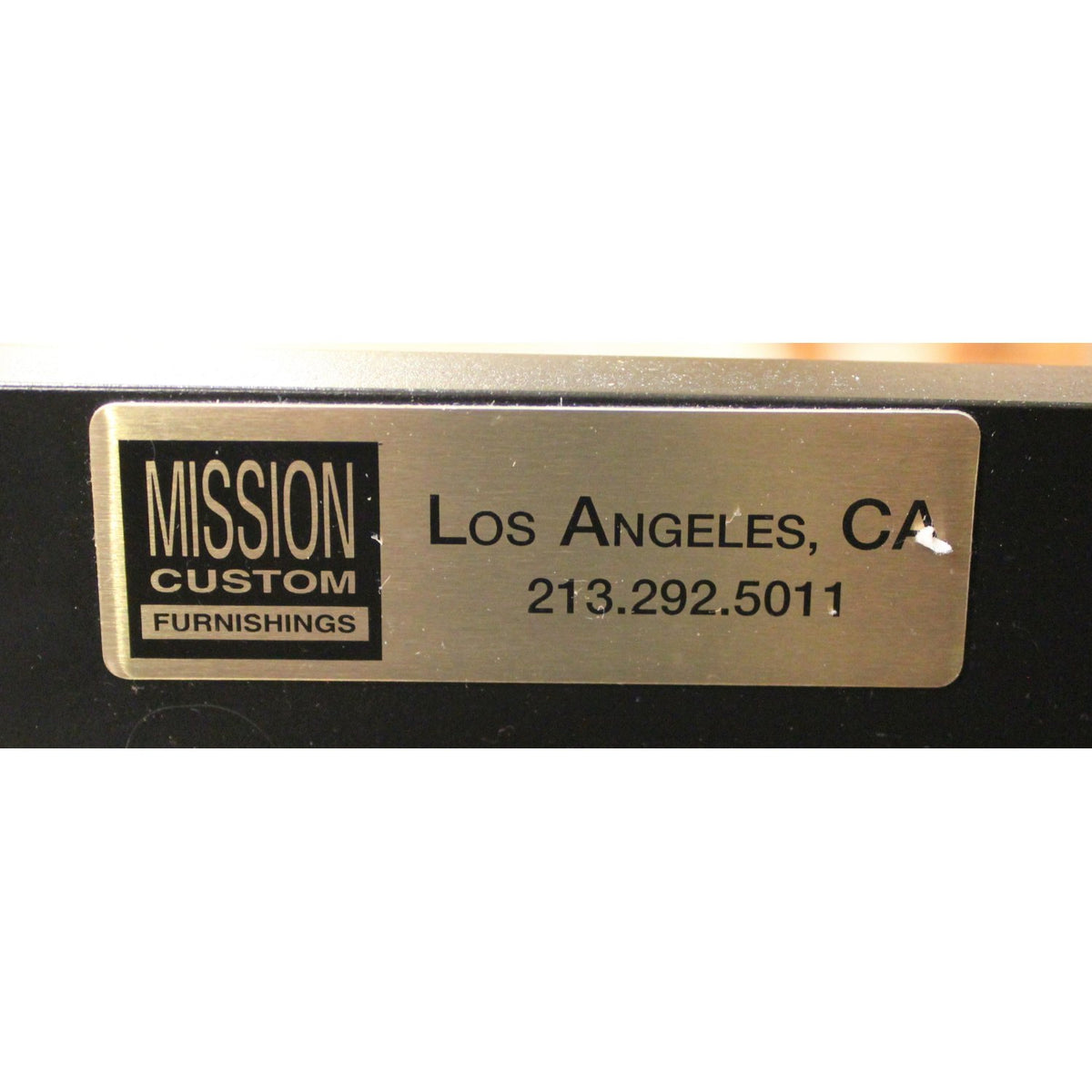 Mission Custom Furnishings Greek Key Writing Desk