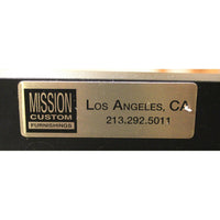 Mission Custom Furnishings Greek Key Writing Desk