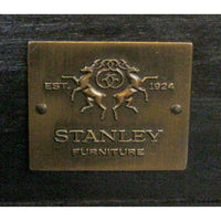 Stanley Furniture Black & Walnut Accent Table