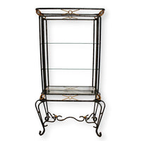 Metal & Glass Etagere