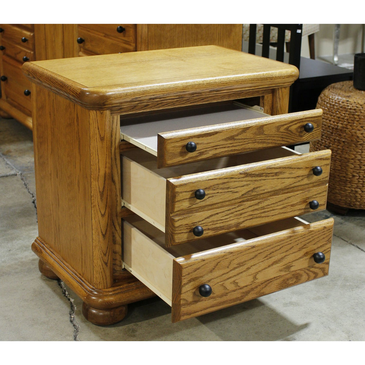 Arbek Oak Nightstand