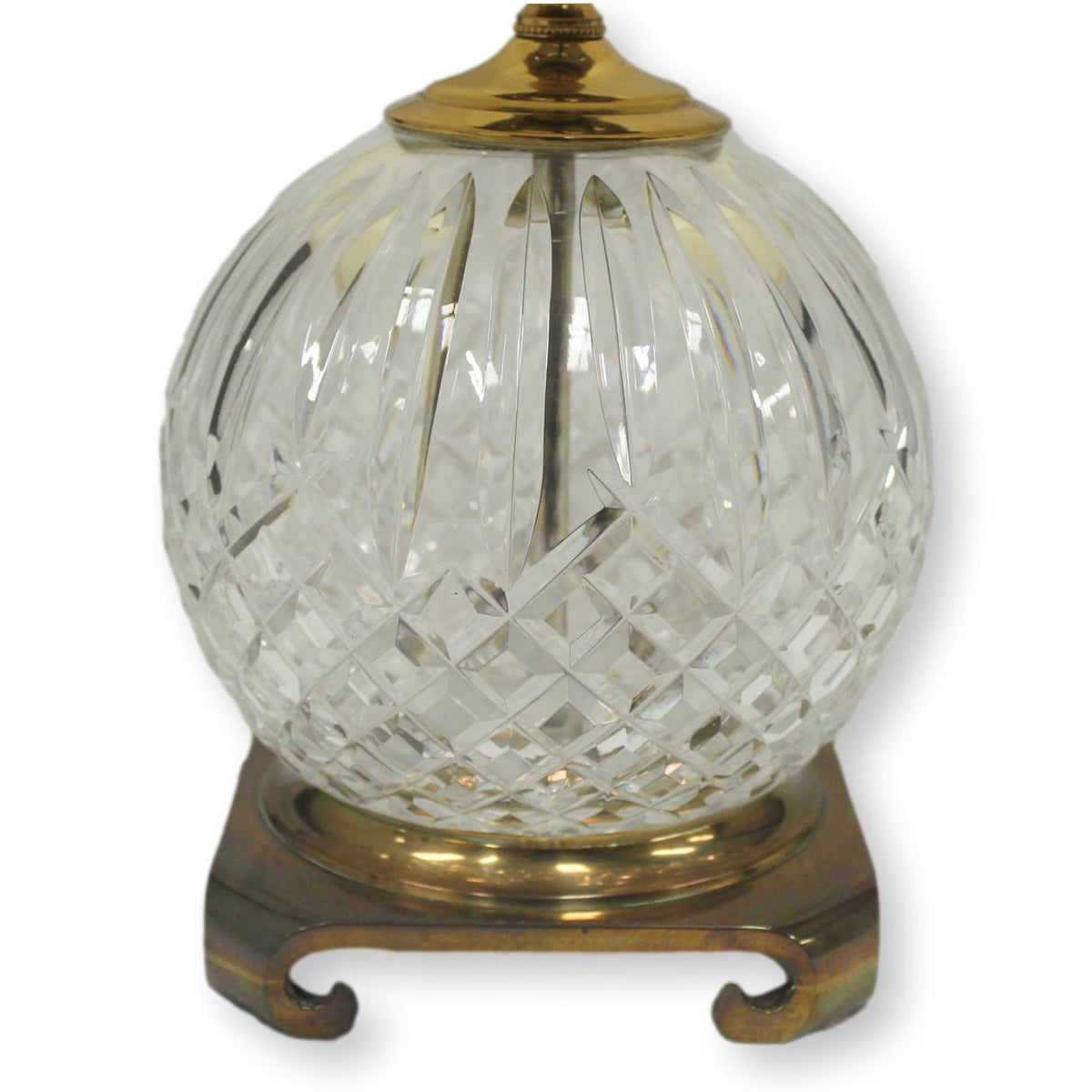Waterford Crystal Ball Table Lamp