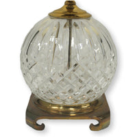 Waterford Crystal Ball Table Lamp