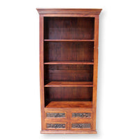 Rosewood Bookcase w/Drawers