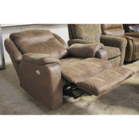 Stanton Large Power Recliner w/Adj. Headrest