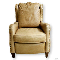 Bradington Young Tan Leather Recliner