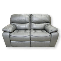 Gray Reclining Loveseat