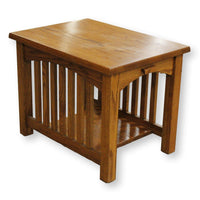 Mission Oak End Table w/Drawer