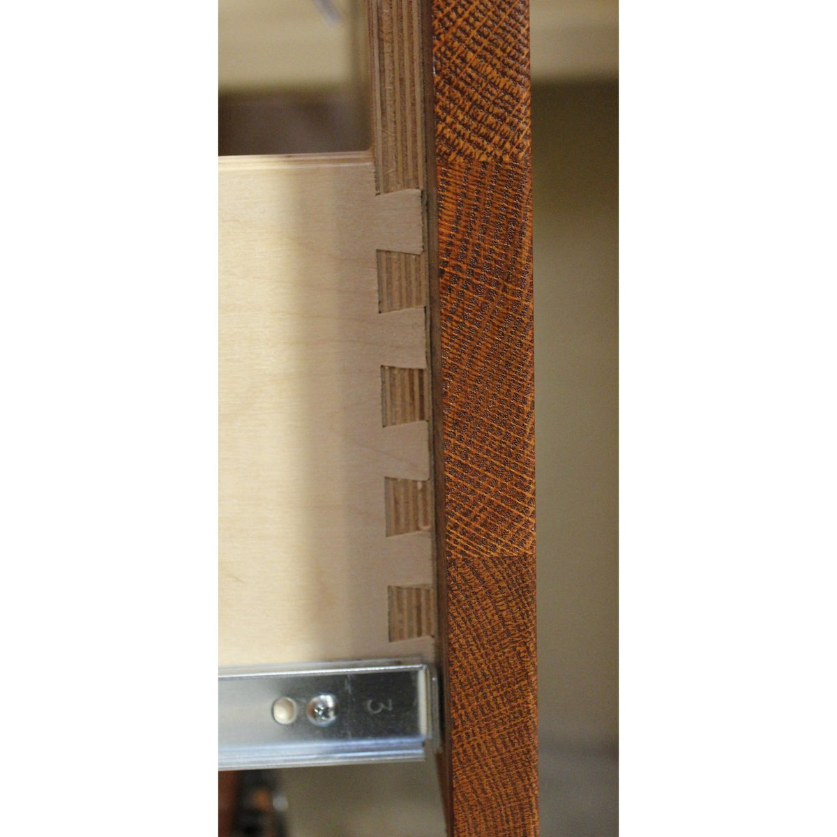 Aspen Furniture 4 Drawer Oak File Cabinet