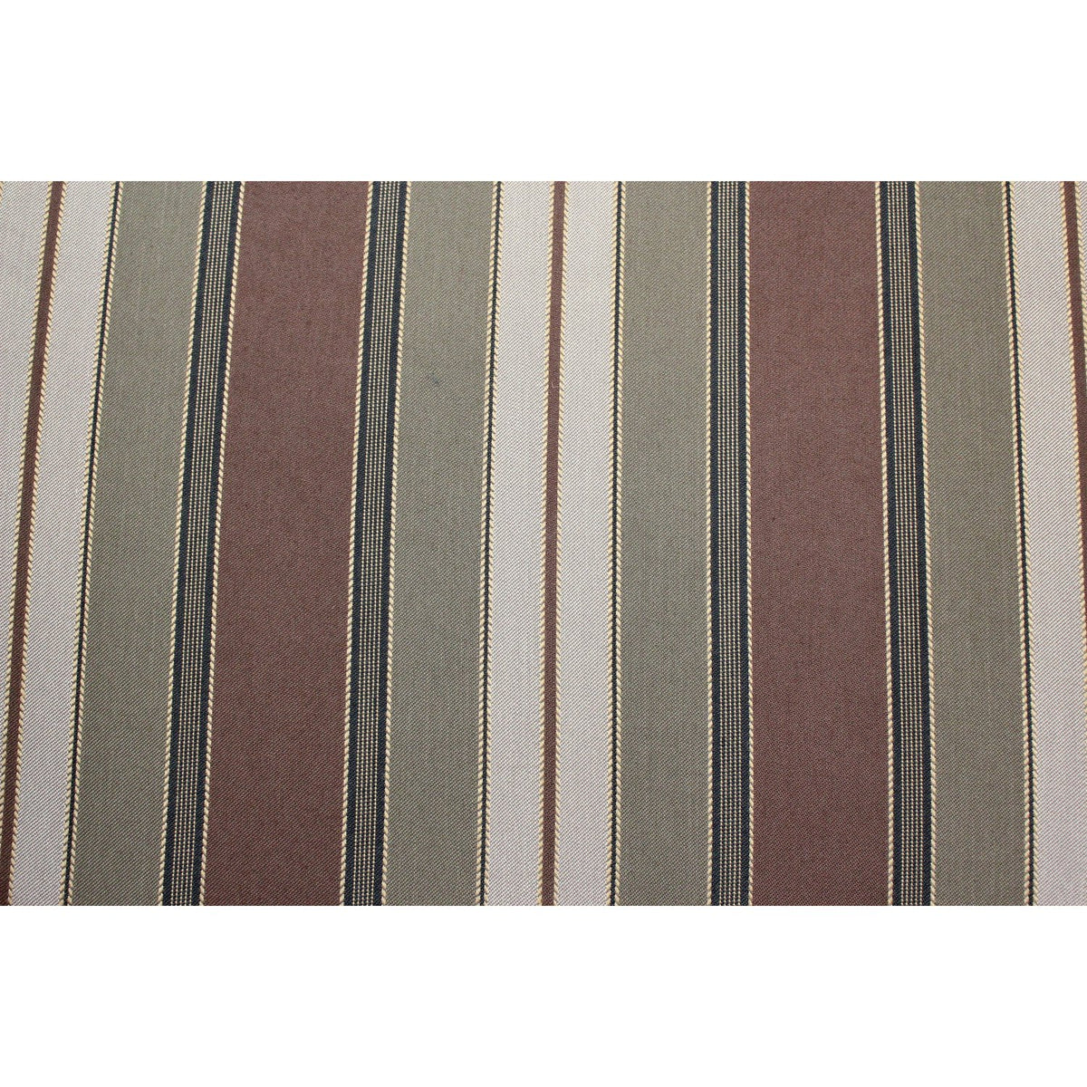 Harris Marcus Home Mocha & Gray Striped Fauteuil Chair