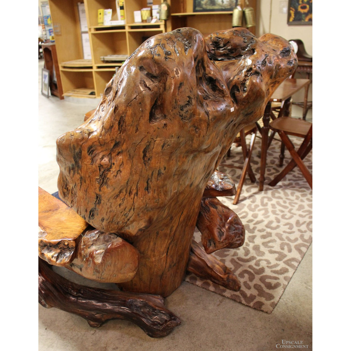 Redwood Burl Chair