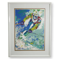 Limited Edition Artwork "Olympic Slalom" by Leroy Neiman