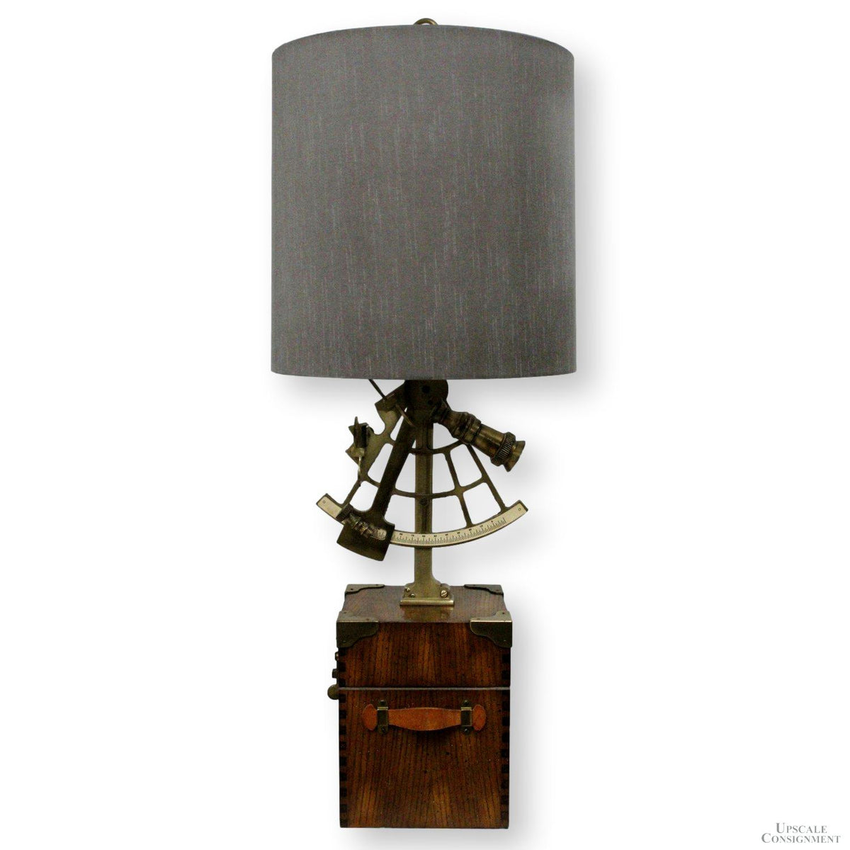 Brass Sextant Table Lamp