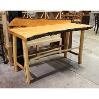 Rob's Stix Live Edge Counter Height Multi-Purpose Table
