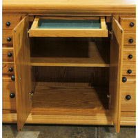 Arbek Oak Dresser w/Hidden Compartment
