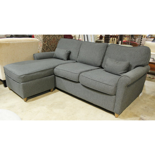 Jonathan Louis Gray Sectional Sofa w/Reversible Chaise