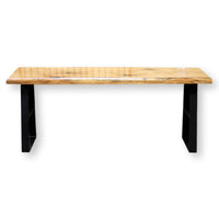 Oak Coffee Table - Black Knot