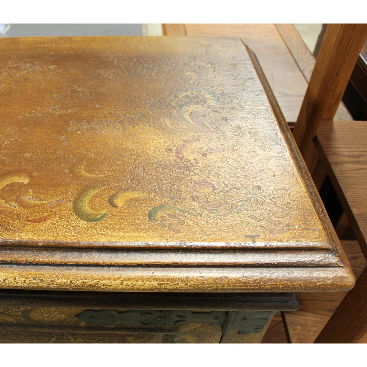 Accents of Salado Rustic Mediterranean Sideboard w/Scrolling Iron Doors