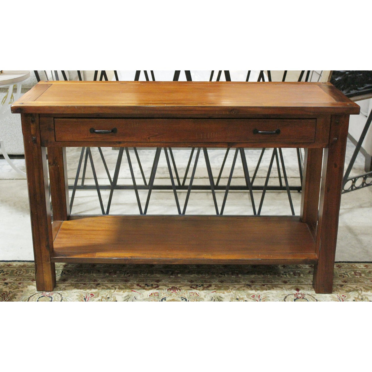 World Market Rustic Console Table w/Drawer