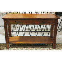 World Market Rustic Console Table w/Drawer