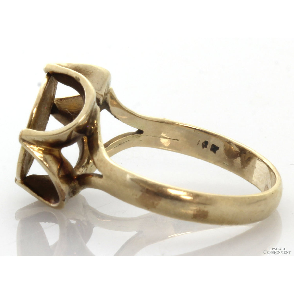 14K Yellow Gold Ring | Mexican Maximilian I Wedding Token