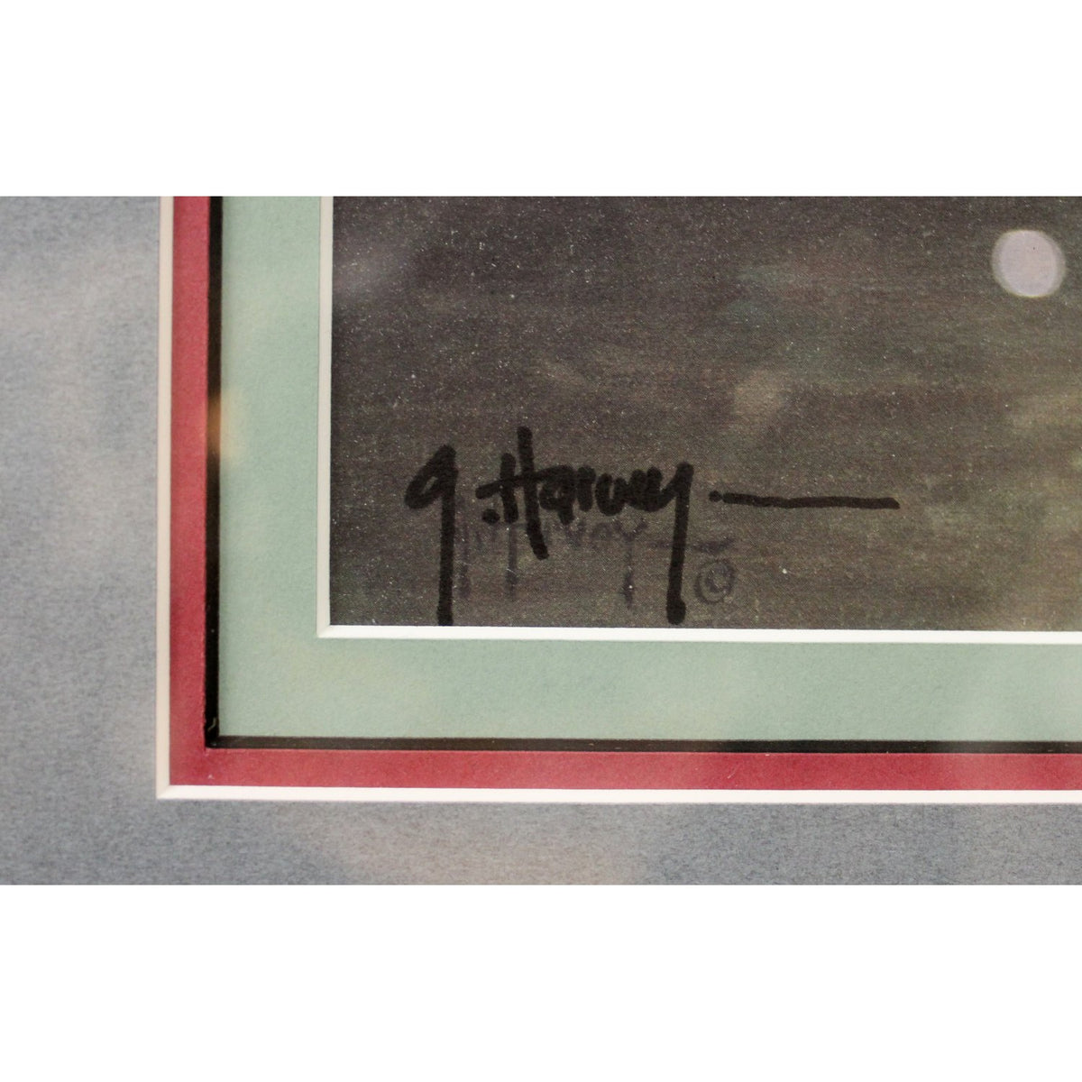 Framed Limited Edition Lithograph "Hope of the Confederacy" by G. Harvey