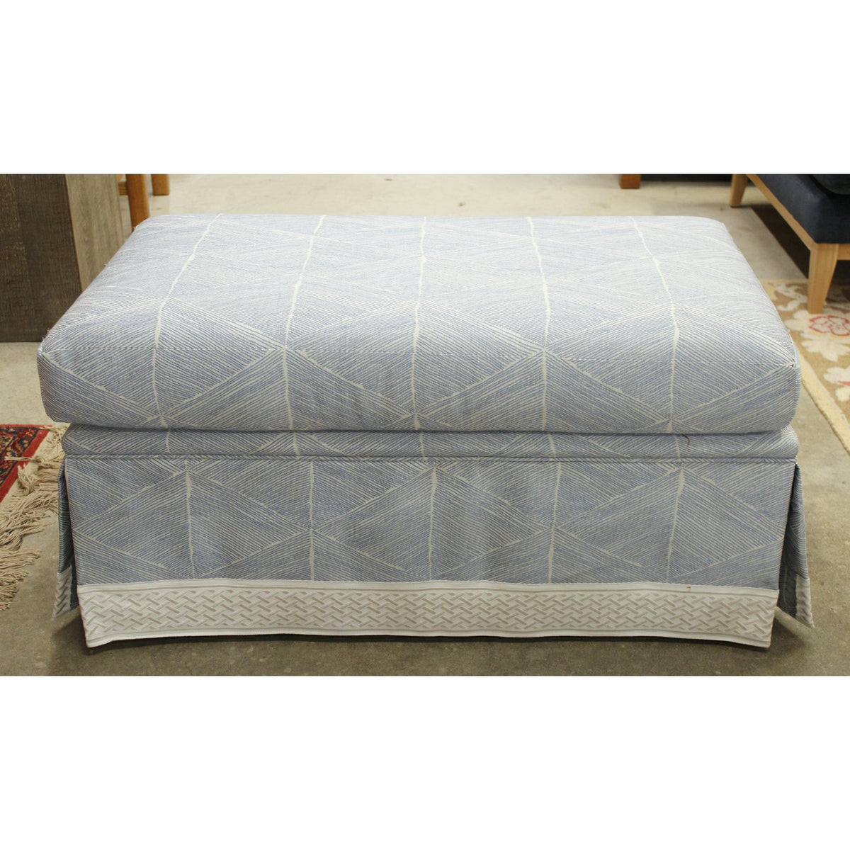 Skirted Ottoman