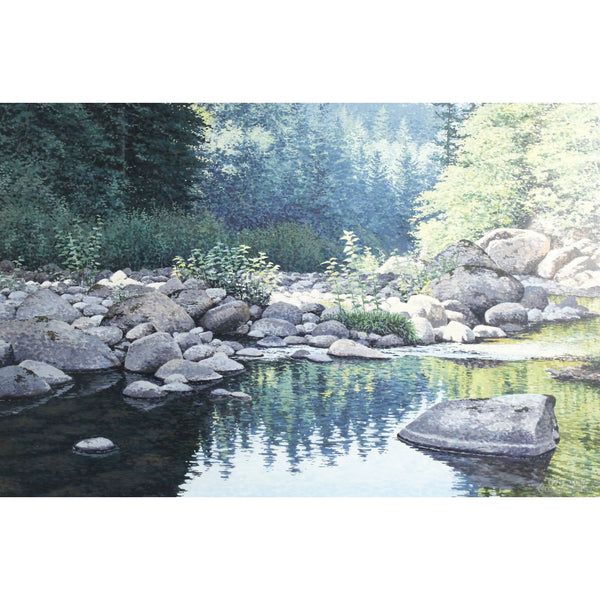 Framed Landscape Print by John Paul Braman