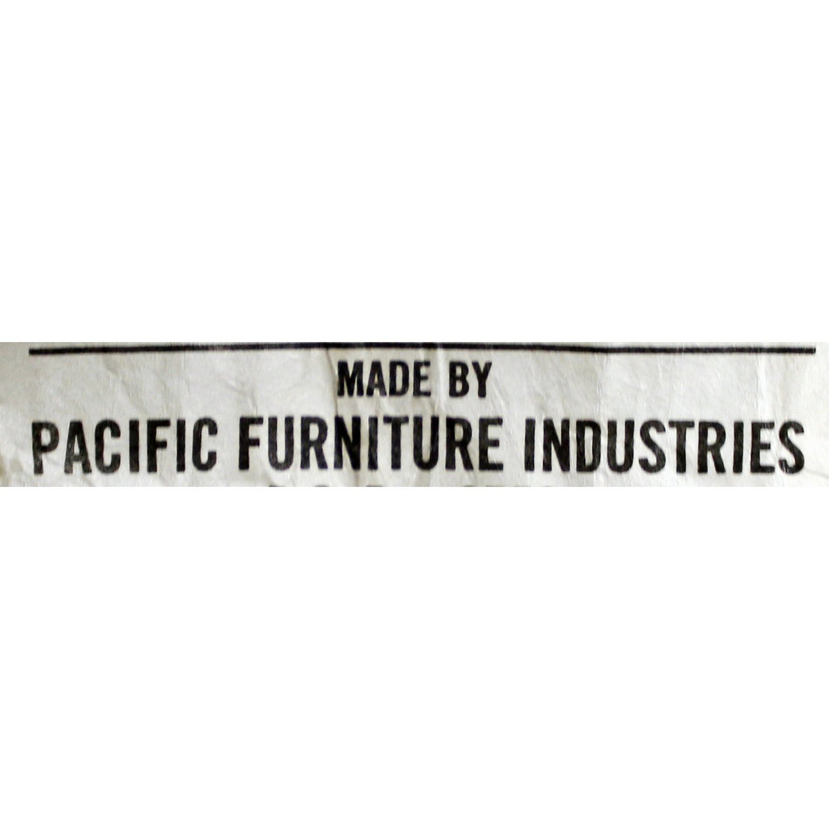 Pacific Furniture Yellow Track Arm Chair