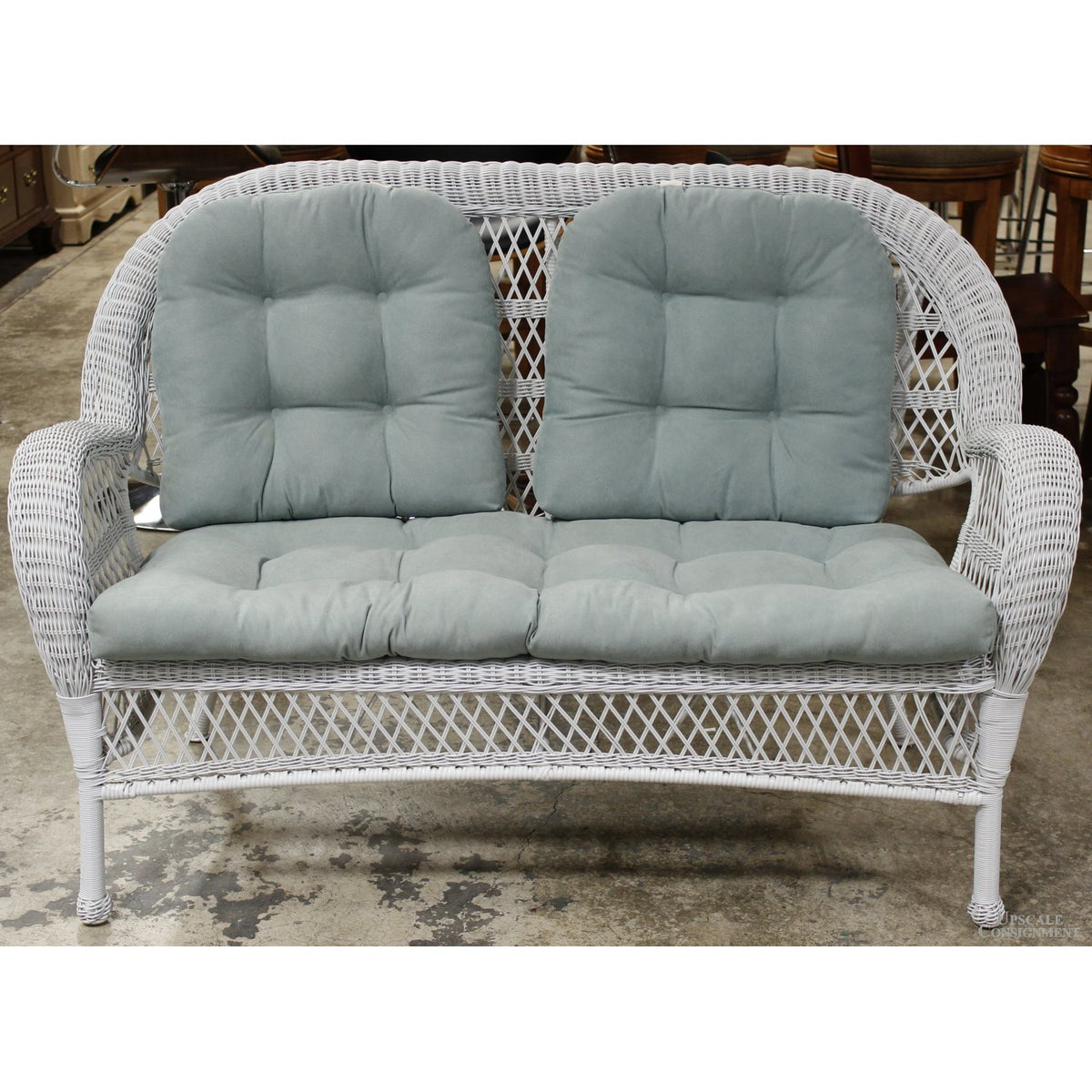 Pier 1 Imports 4-Piece Outdoor Wicker Set w/Cushions