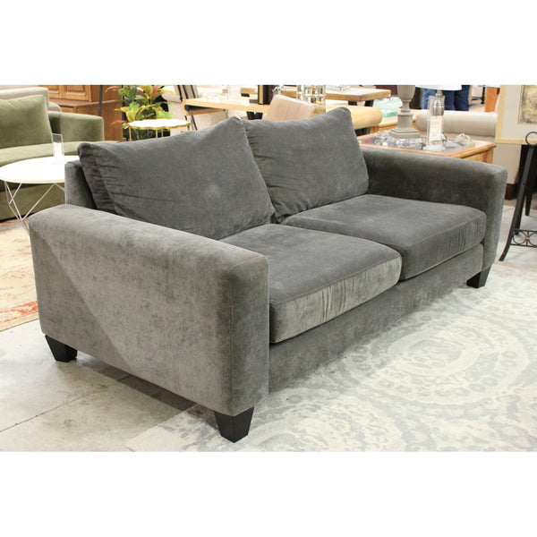 Stylus Charcoal Gray Apartment Sofa