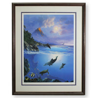 Framed Limited Edition Print " Seal With A Kiss" by Anthony Casay