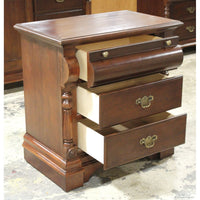 Universal Furniture 3 Drawer Cherry Nightstand