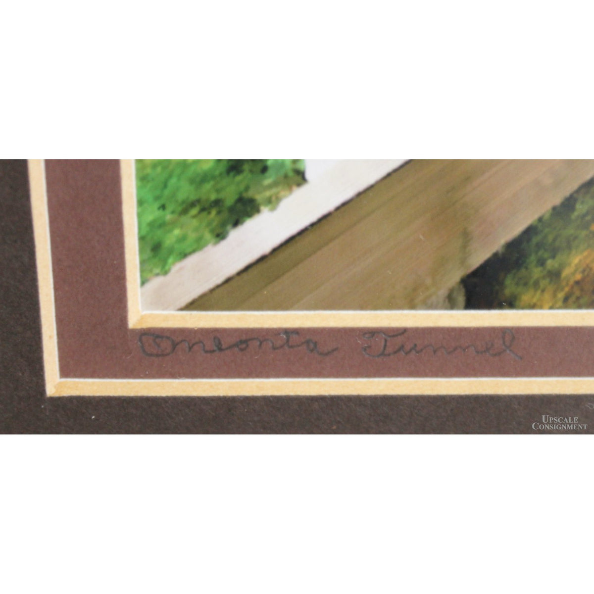 'Oneonta Gorge Tunnel' Framed Limited Edition Print By Paul & Marilyn Peck
